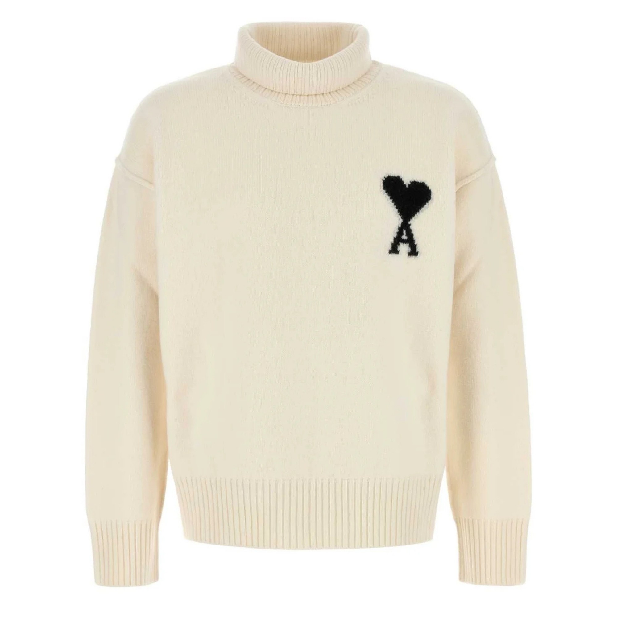 AMI PARIS Megztinis, Marga, Funnel neck sweater 1