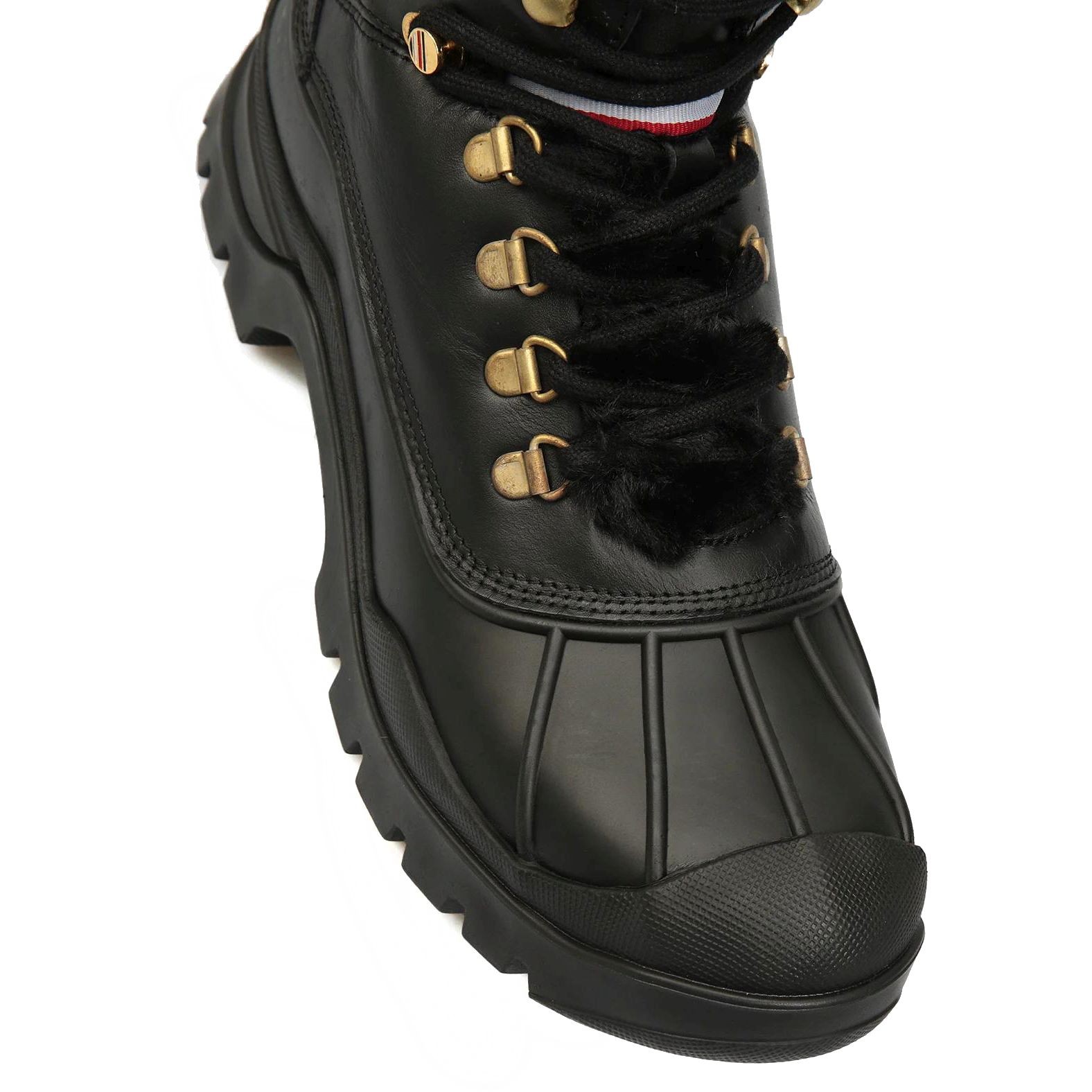 TOMMY HILFIGER Auliniai moterims, Juoda, MONO BOOT 4