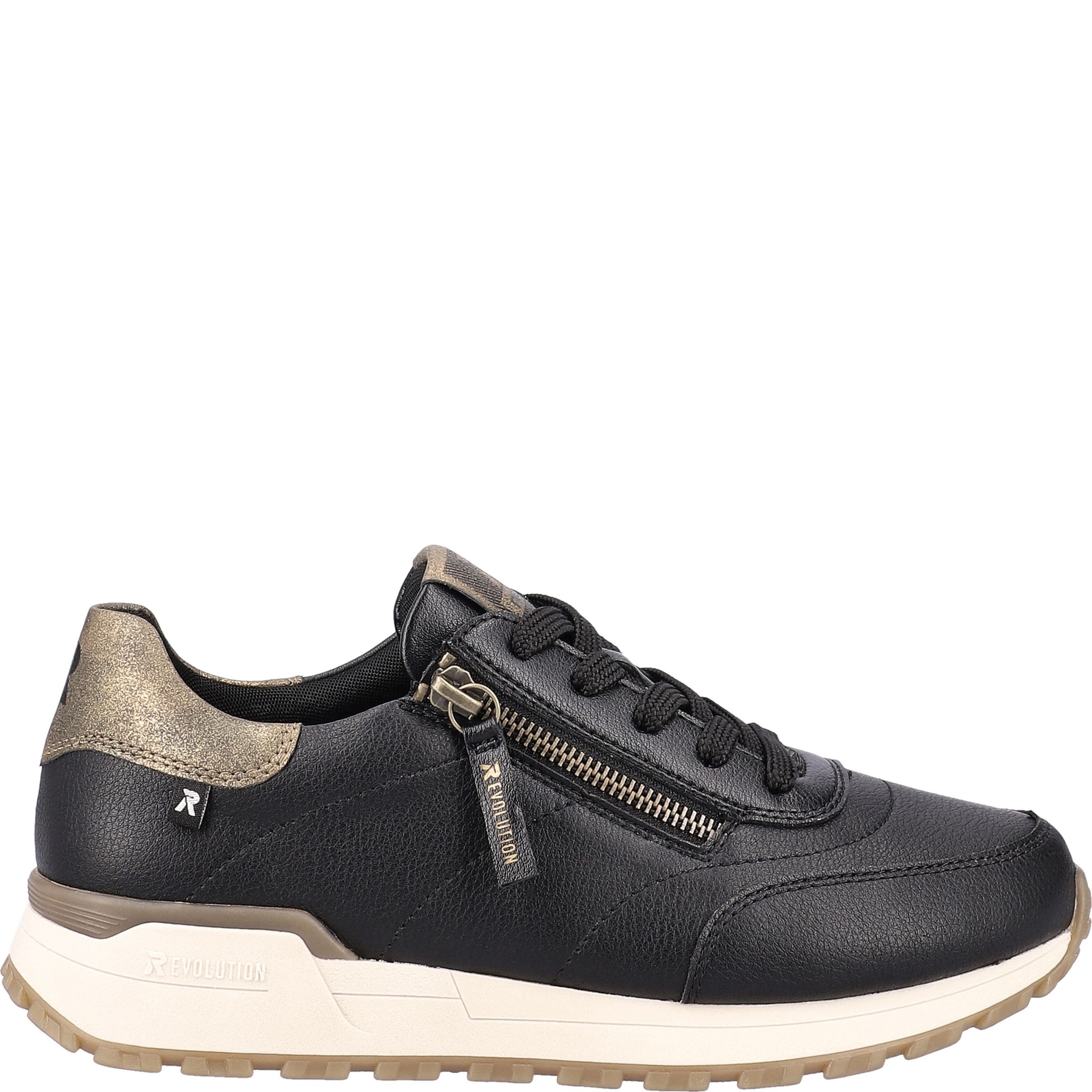 RIEKER EVOLUTION Laisvalaikio bateliai moterims, Juoda, Ladies shoes 3