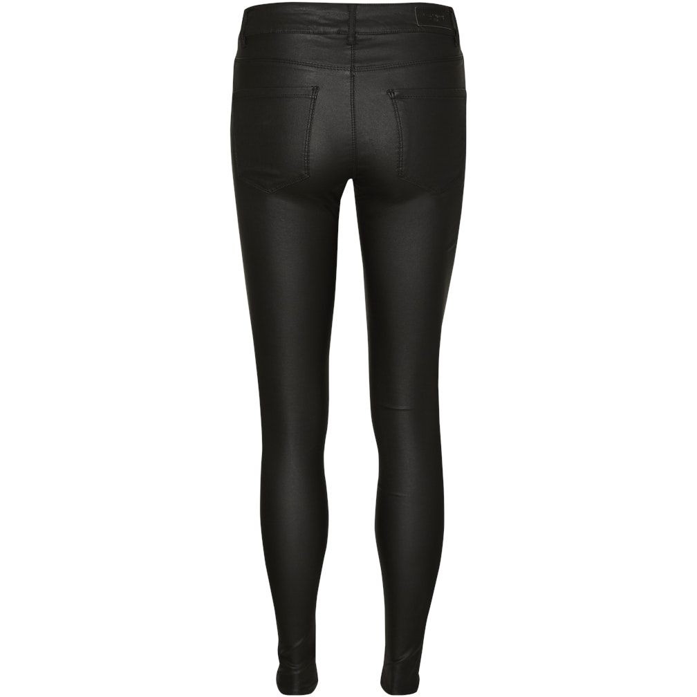 VERO MODA Kelnės moterims, Juoda, VMSEVEN NW SS SMOOTH 2