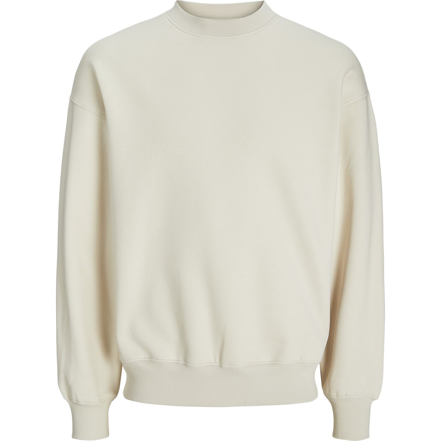 JACK & JONES Megztinis vyrams, Smėlio, Urban edge sweat crew neck 1
