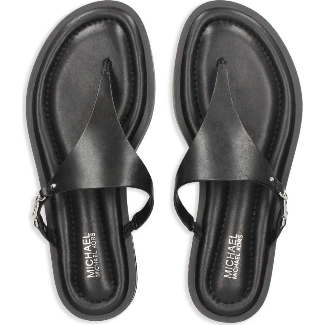 MICHAEL KORS Basutės moterims, Juoda, Daniella flat thong 4