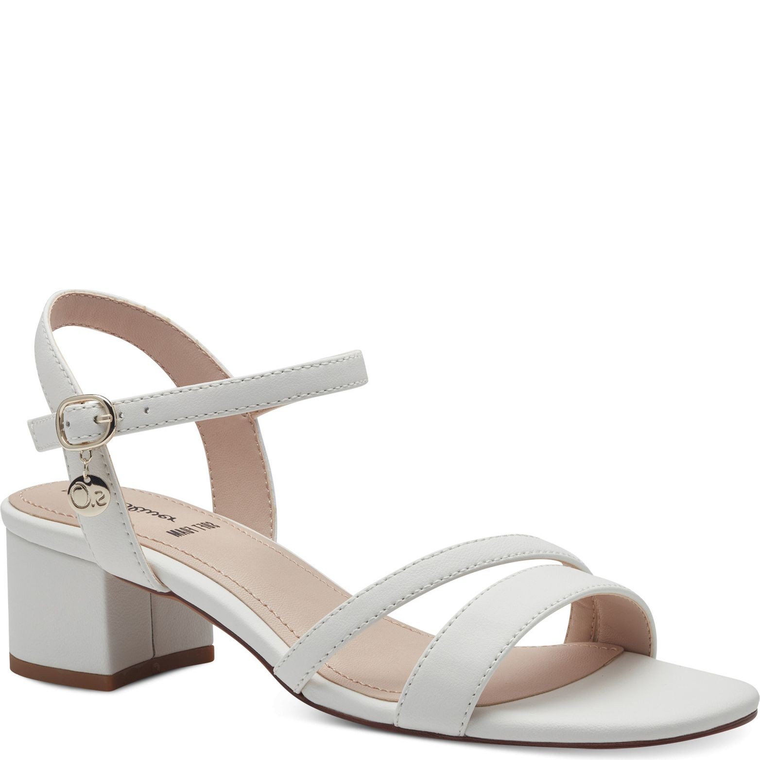 S.OLIVER Basutės moterims, Balta, SANDALS 1