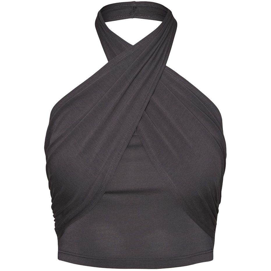 NOISY MAY Palaidinės moterims, Pilka, NMALLEN S/L HALTERNEC 1