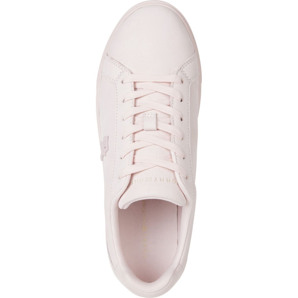 TOMMY HILFIGER Laisvalaikio bateliai moterims, Rožinė, Platform court sneaker 3