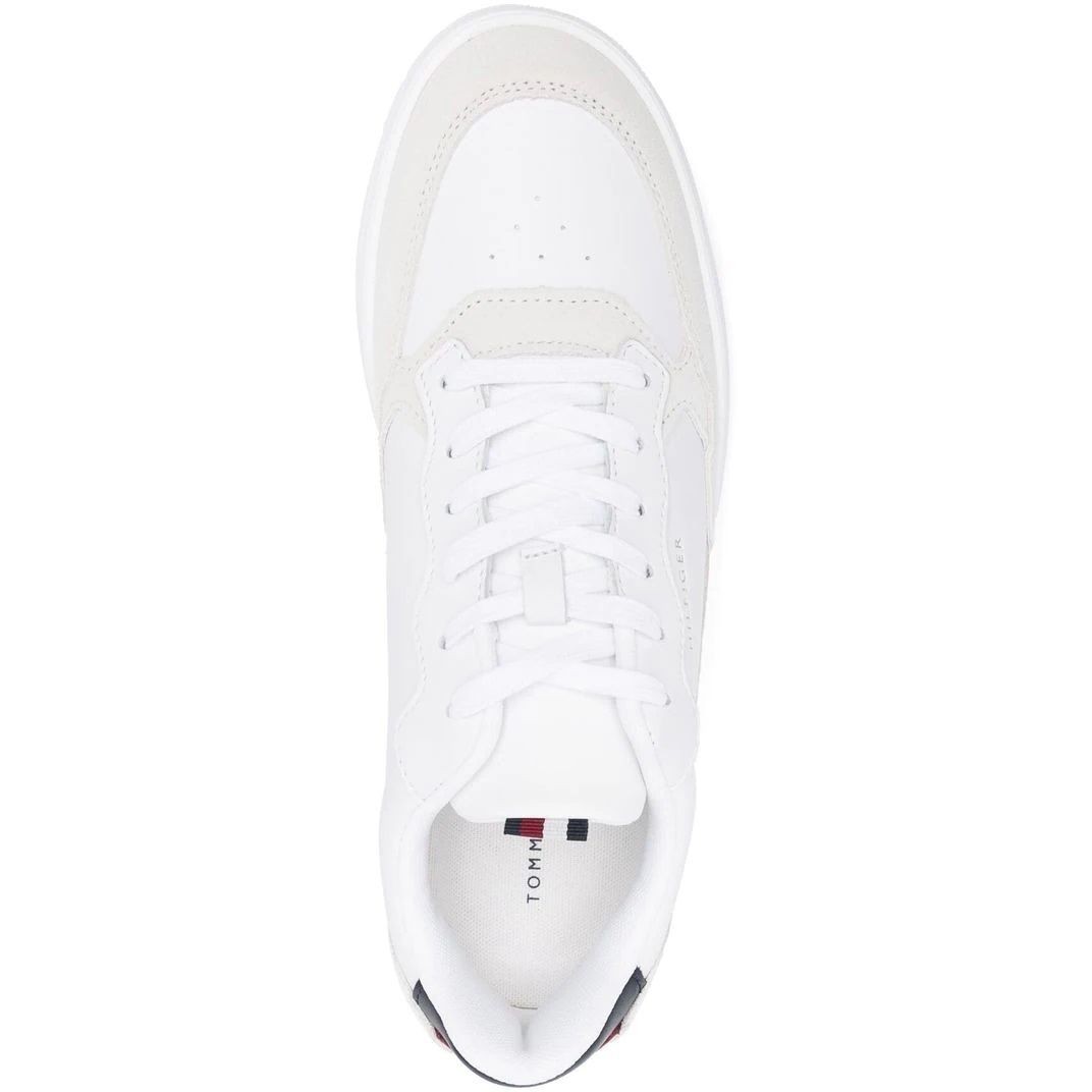 TOMMY HILFIGER Sportiniai bateliai vyrams, Balta, ELEVATED CUPSOLE MIX 4