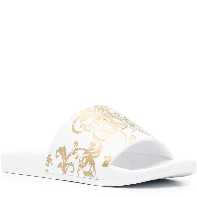 VERSACE JEANS CUTURE Šlepetės moterims, Fondo shelly slippers 1