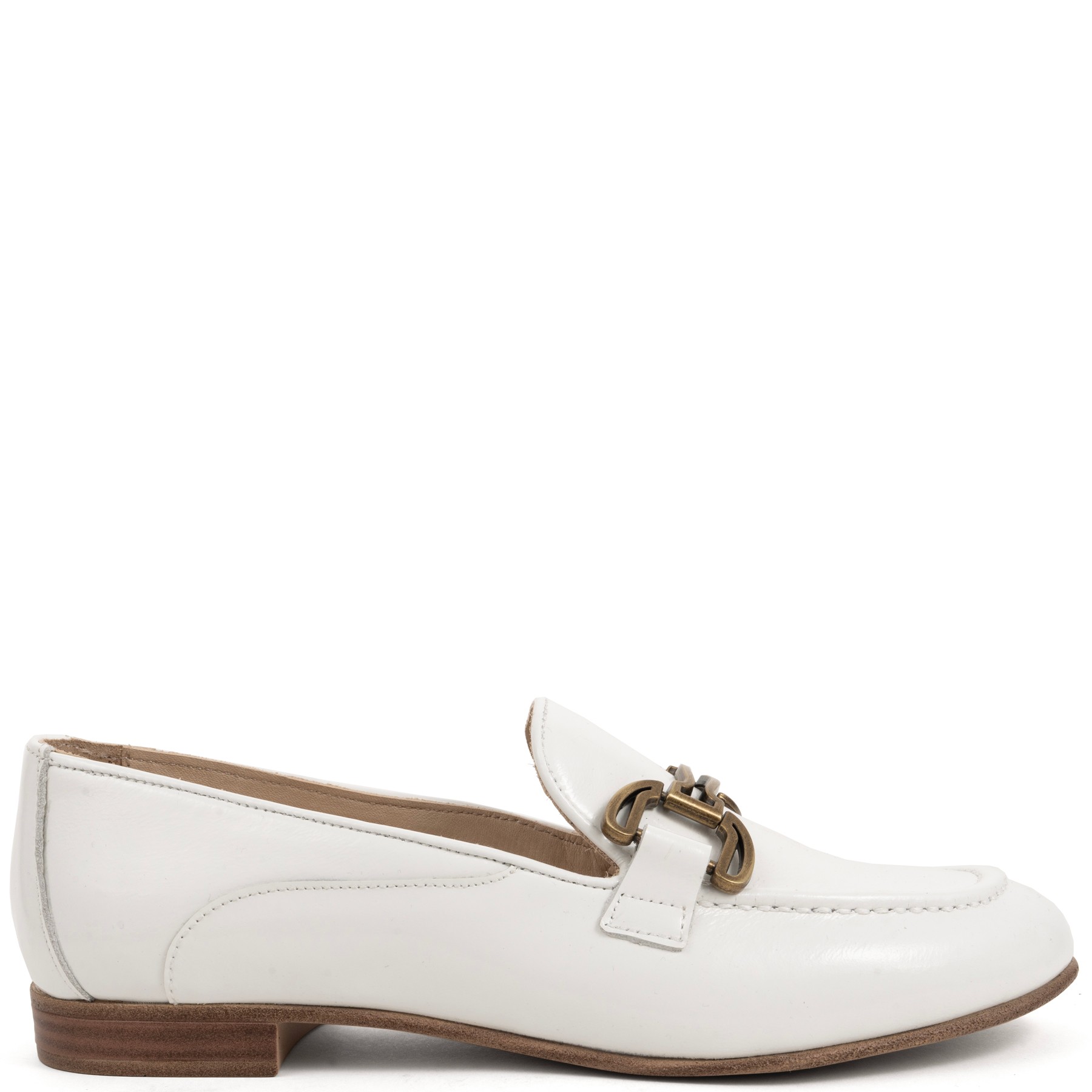 SERGIO MORETTI Mokasinai moterims, Balta, Shoes 2