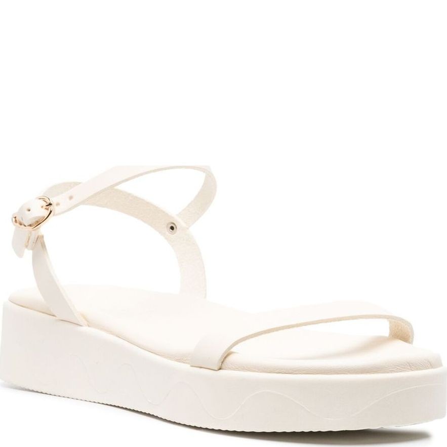ANCIENT GREEK SANDAL Basutės moterims, Balta, Irida vachetta  sandals 2