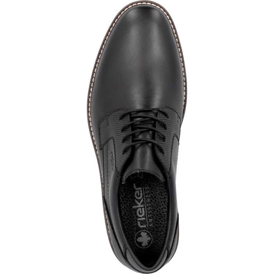 RIEKER Klasikiniai batai vyrams, Juoda, Men's shoes 5