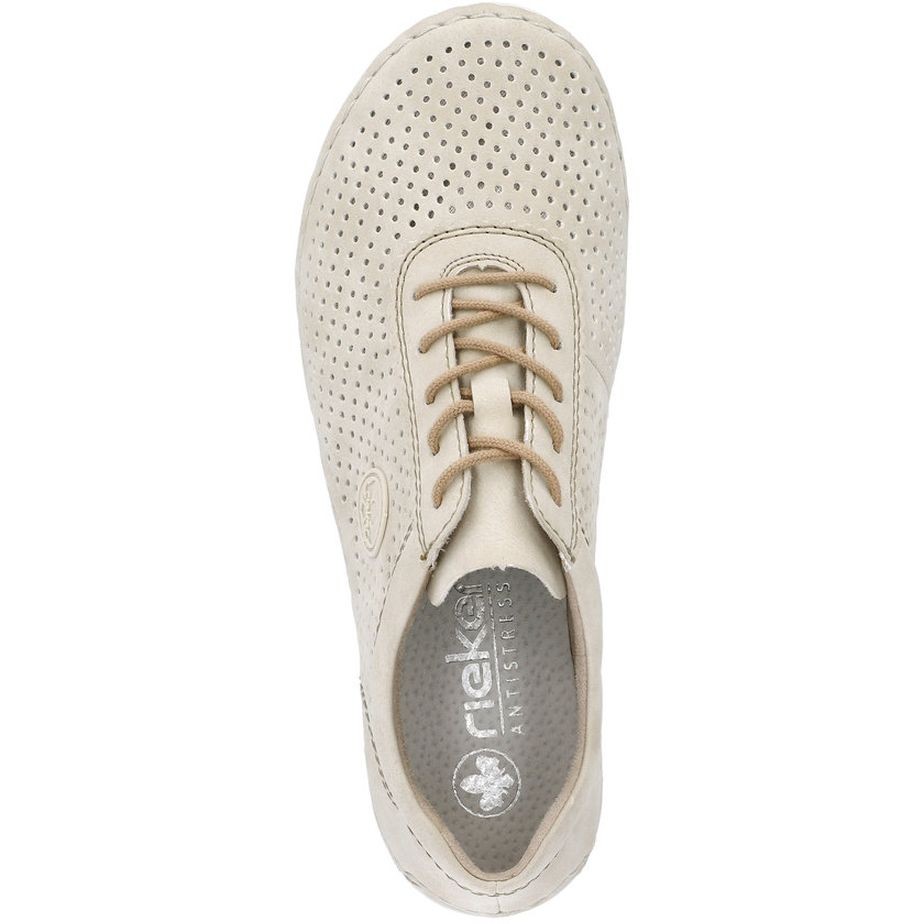 RIEKER Laisvalaikio bateliai moterims, Smėlio, LEISURE 6