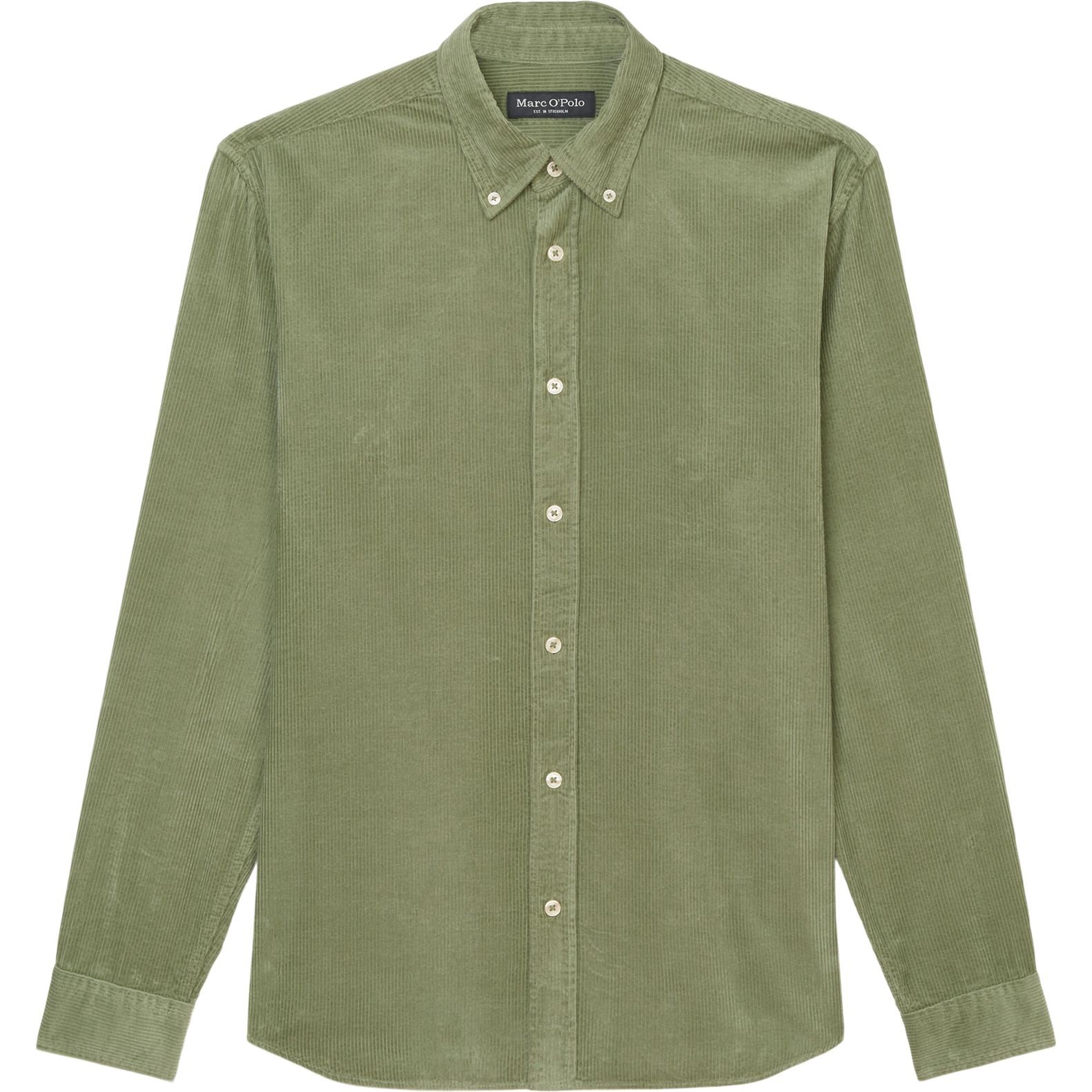 MARC O'POLO Marškiniai ilgomis rankovėmis vyrams, Žalia, Shirts lon 429730942172 1