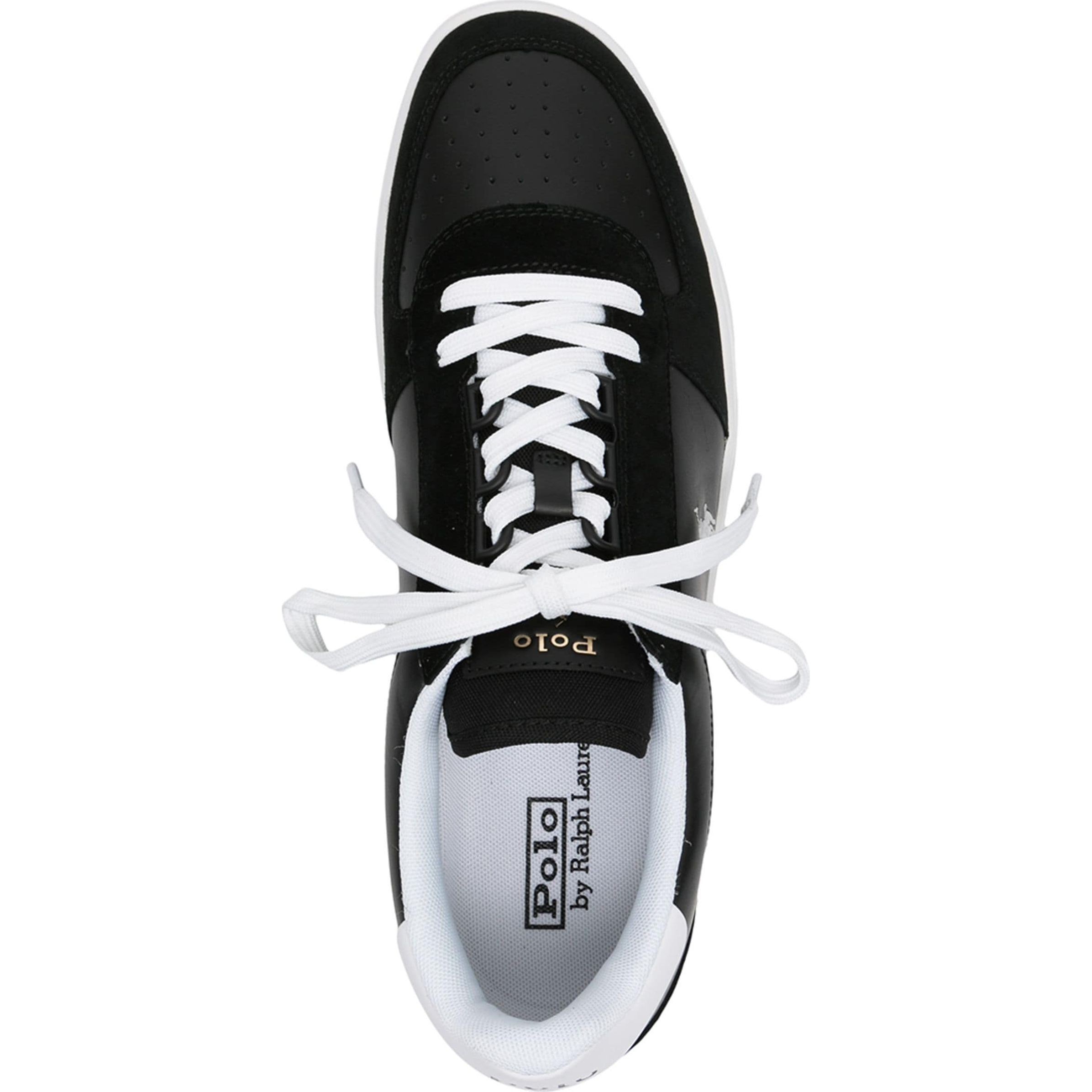 POLO RALPH LAUREN Sportiniai bateliai vyrams, Juoda, Polo sneakers 4