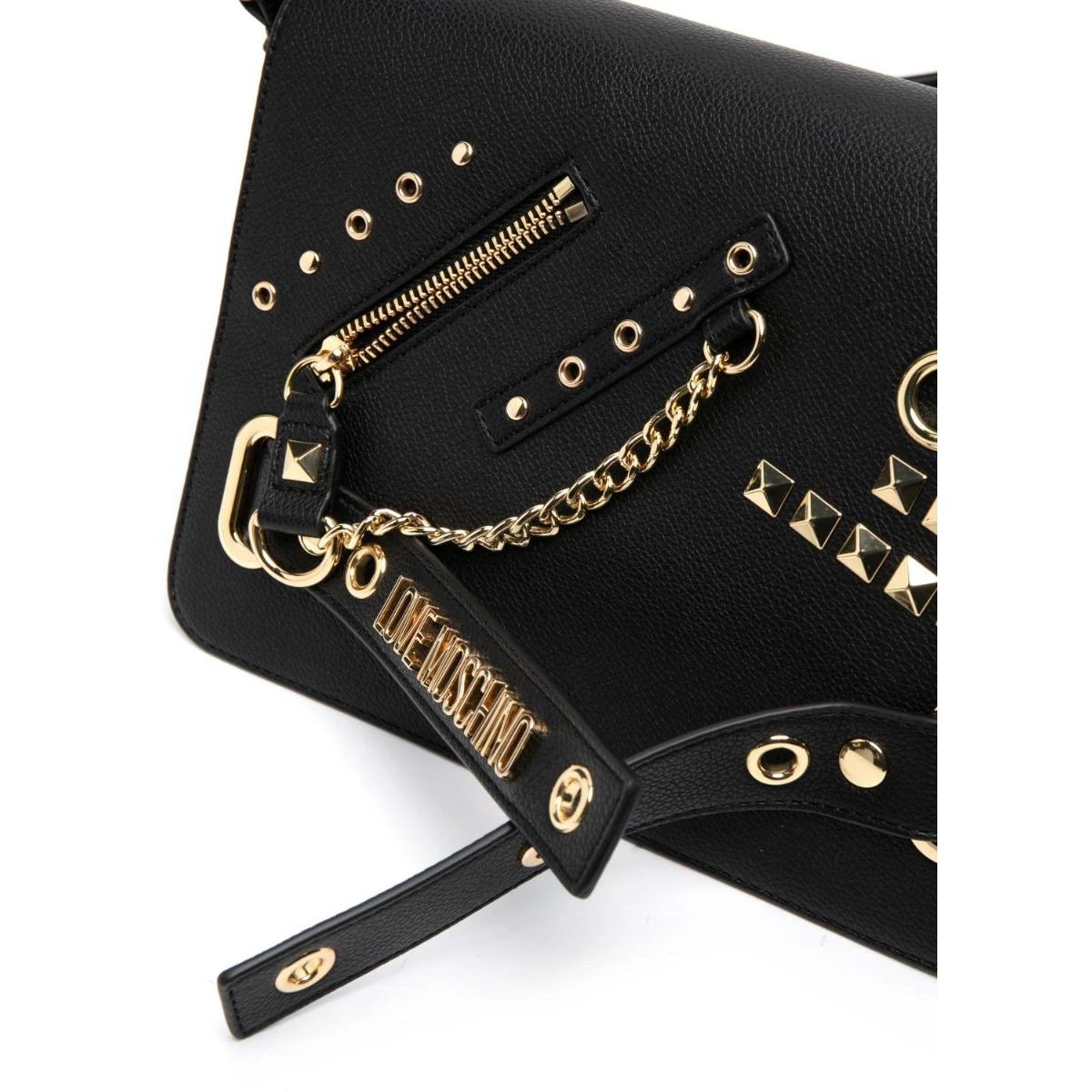 LOVE MOSCHINO Rankinė per petį moterims, Juoda, Shoulder bag 3
