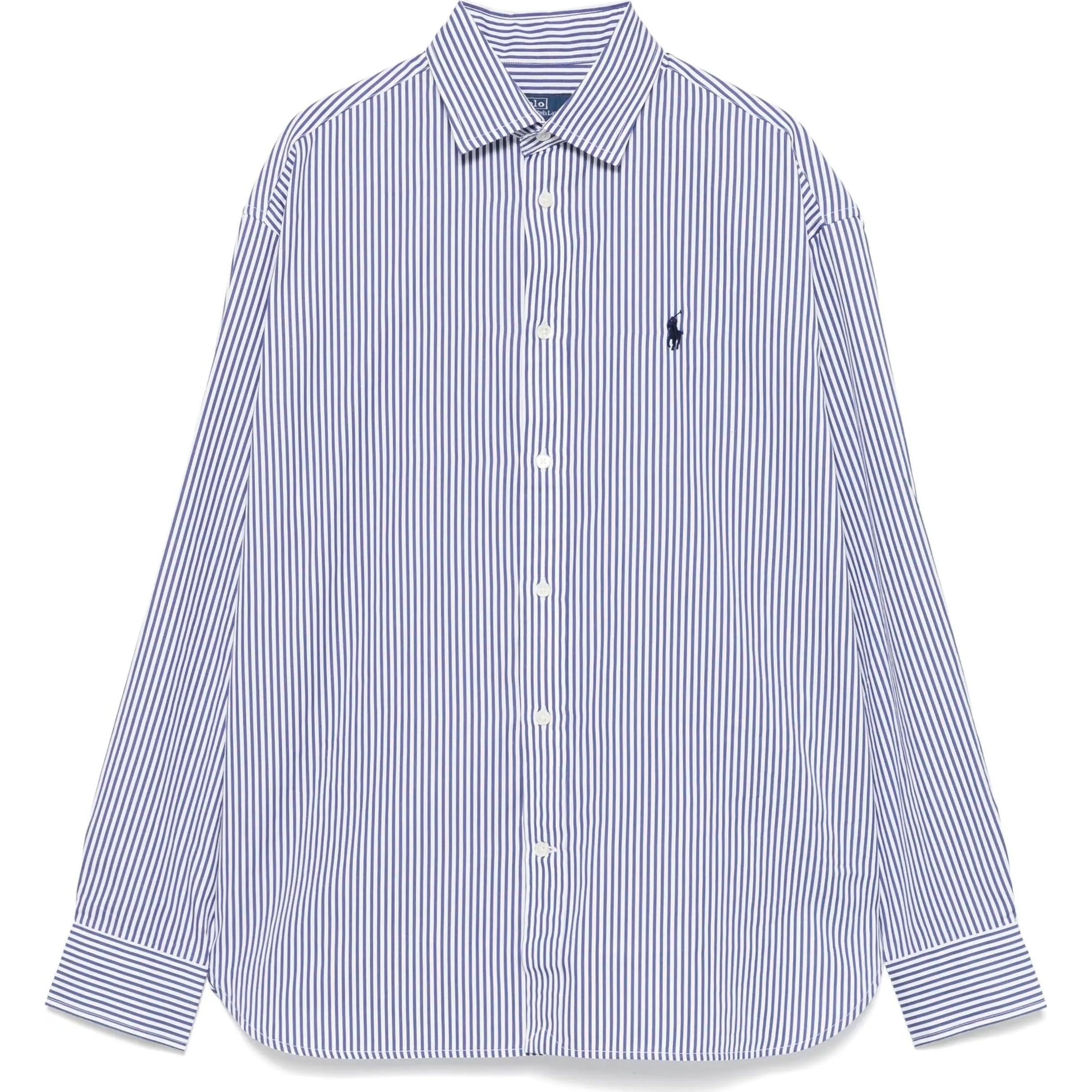 POLO RALPH LAUREN Palaidinės moterims, Marga, Ls rmsy st long sleeve blouse