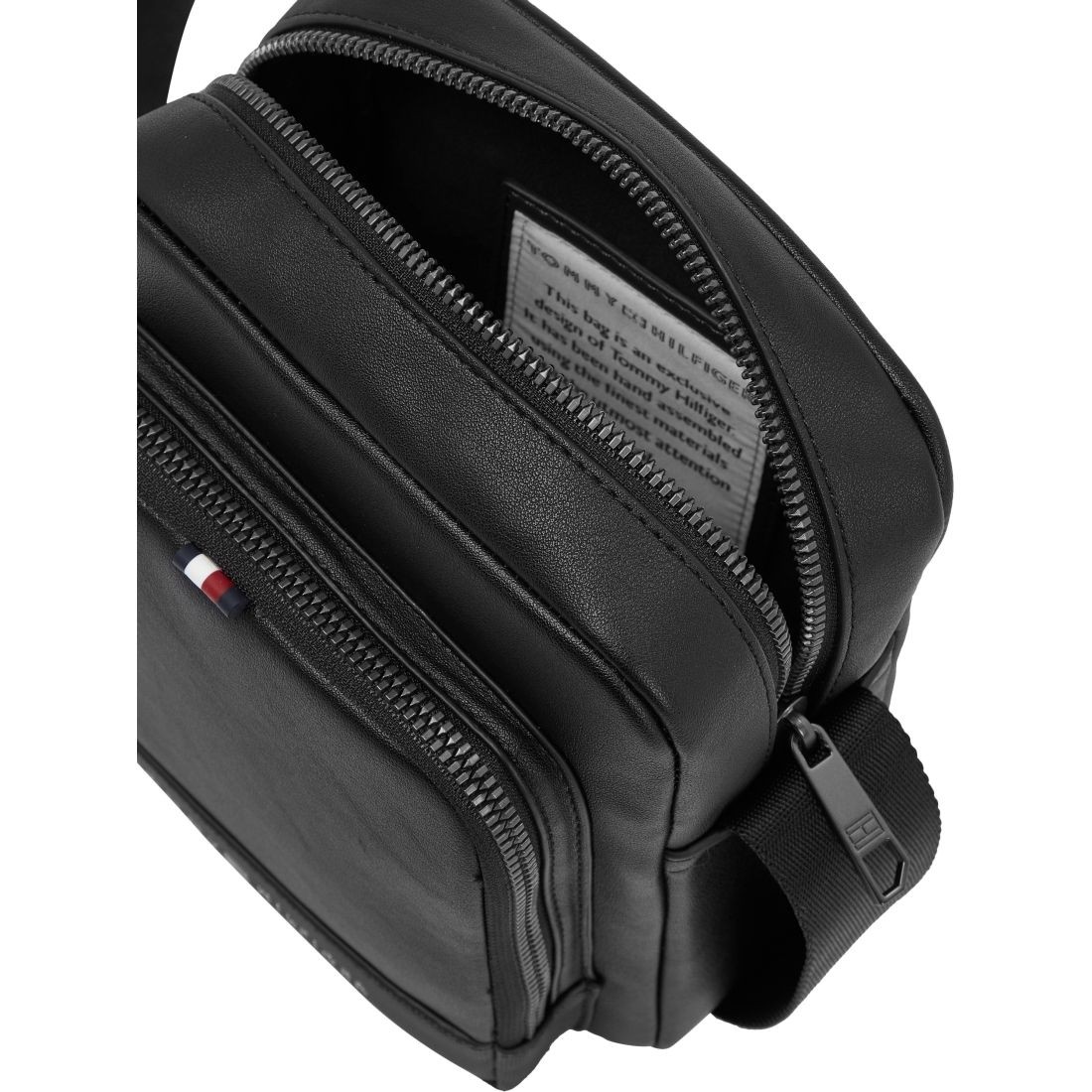 TOMMY HILFIGER Rankinė per petį vyrams, Juoda, Essential mini reporter 5