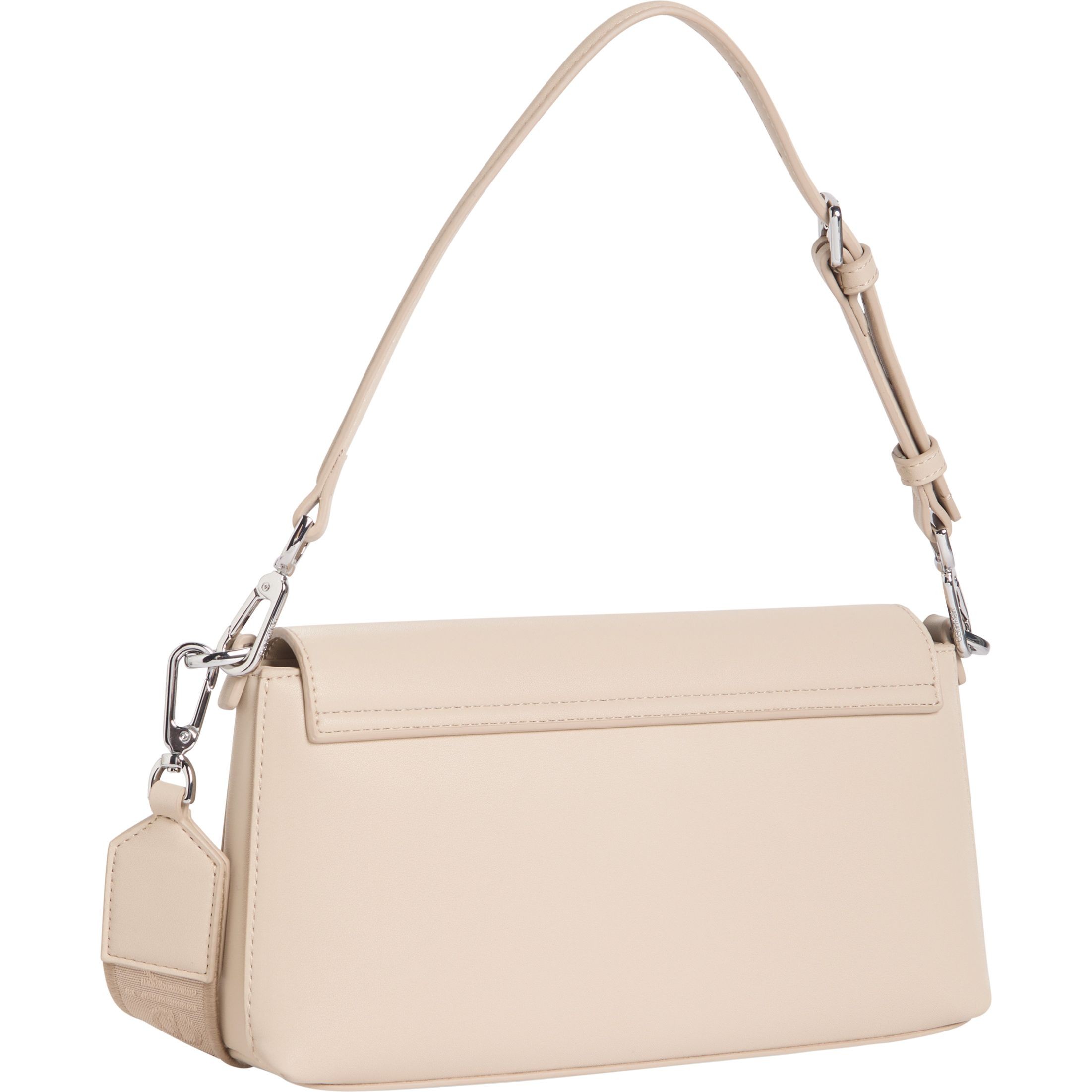 CALVIN KLEIN Rankinė per petį moterims, Kūno, Must convertible shoulder bag 2
