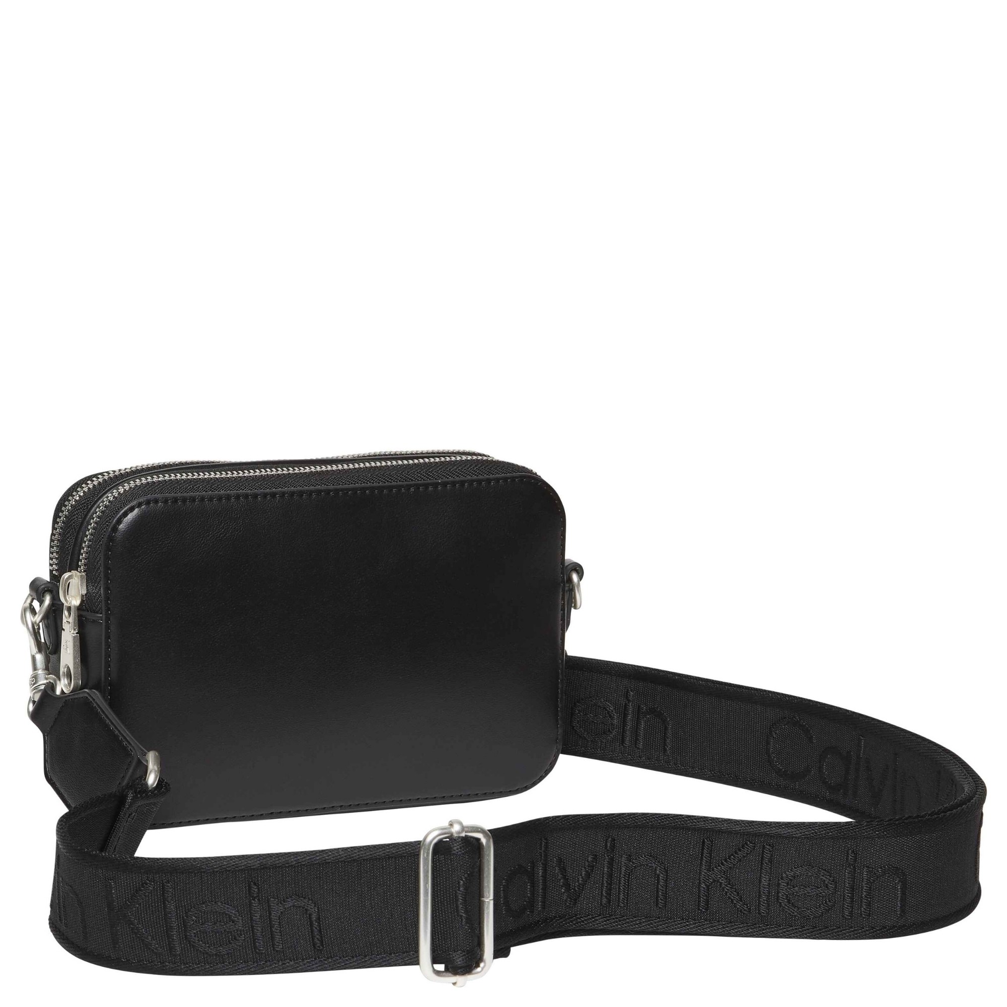 CALVIN KLEIN Rankinė per petį moterims, Juoda, webbing strap camera bag 2