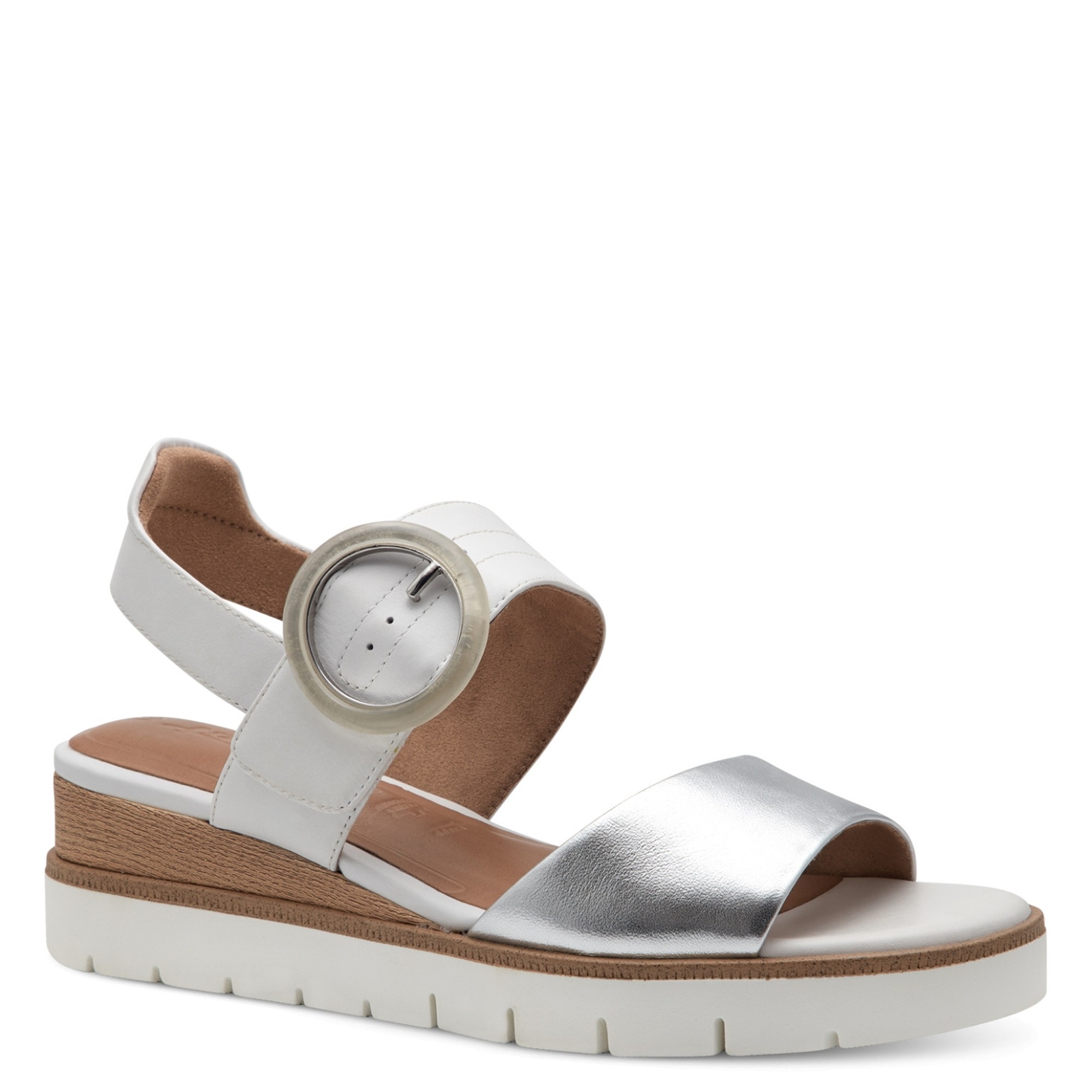 TAMARIS Basutės moterims, Balta, Sandals 1