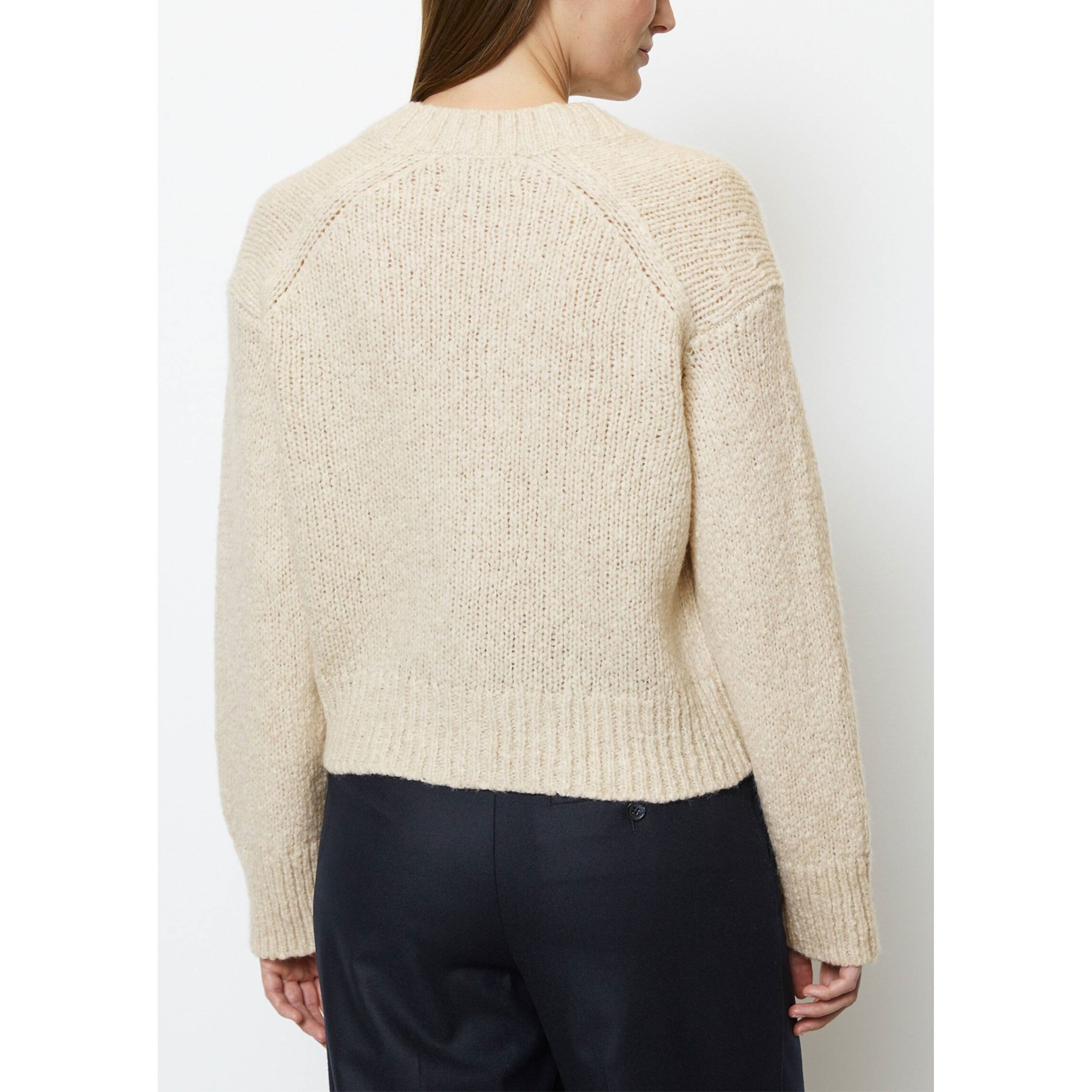 MARC O'POLO Kardiganas moterims, Balta 3