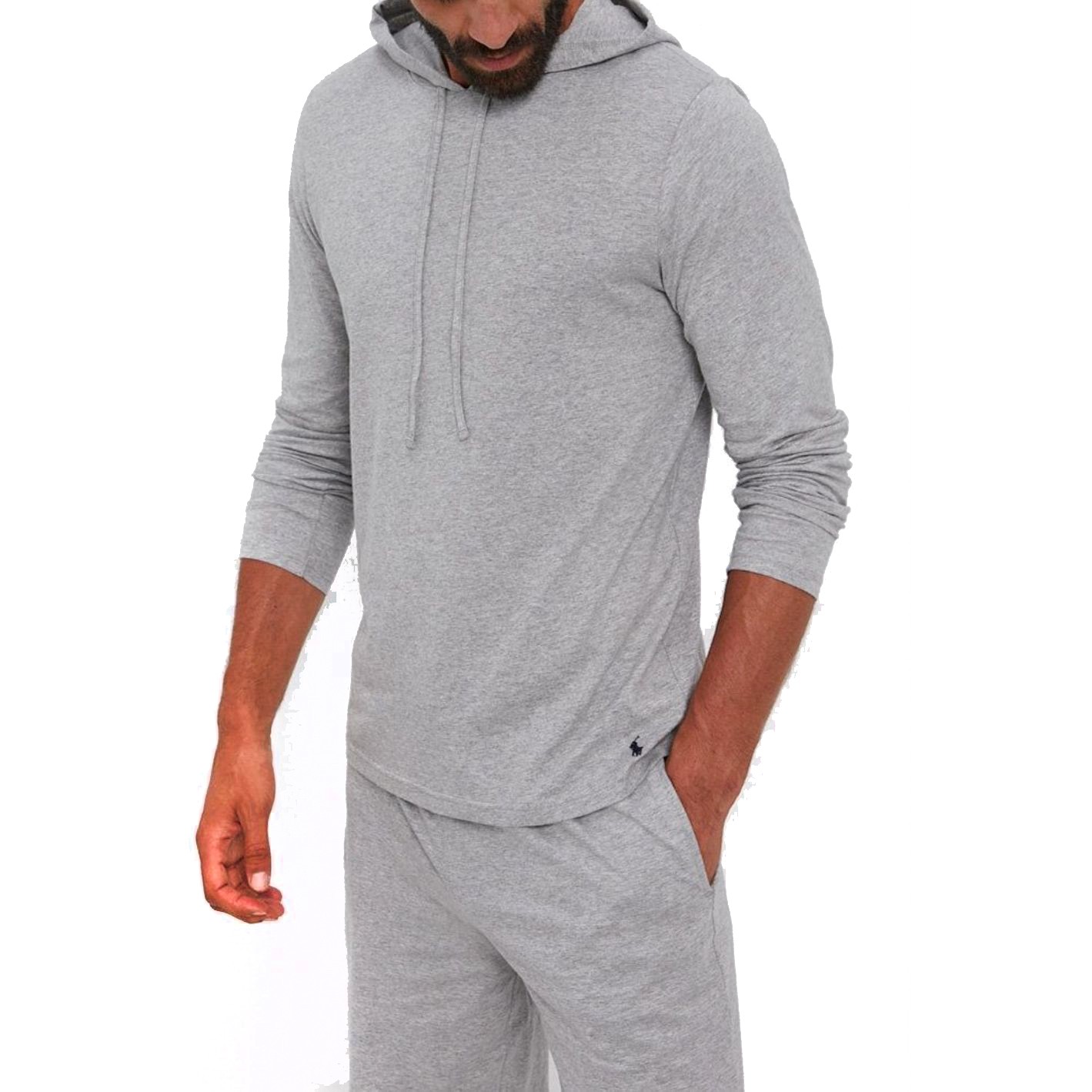 POLO RALPH LAUREN UW Džemperis vyrams, Pilka, Hoodie sleep top 2