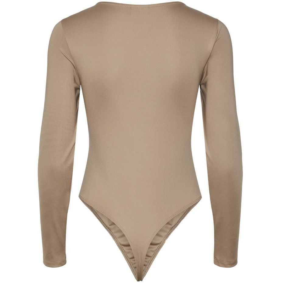 PIECES Palaidinės moterims, Pilka, PCNEJA LS BODYSTOCKIN 2