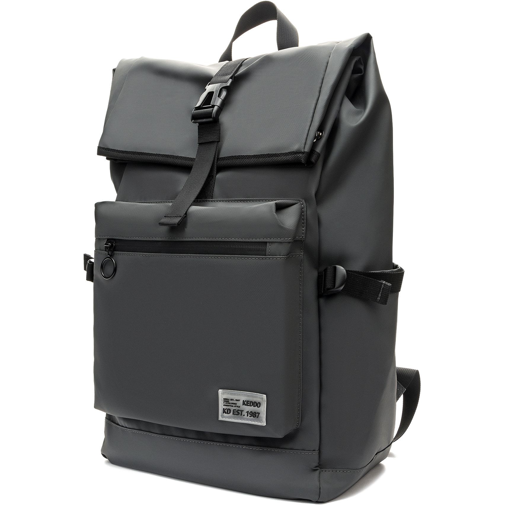 KEDDO Kuprinė vyrams, Juoda, Backpack 4