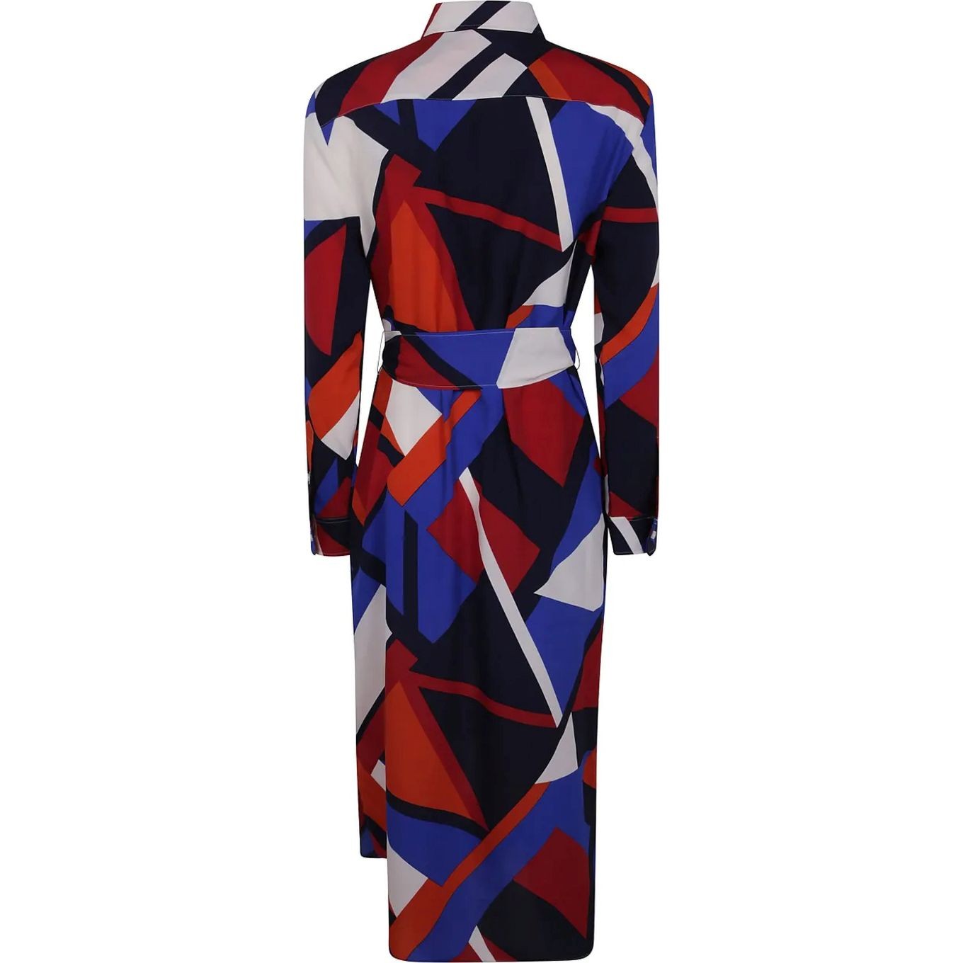 LAUREN RALPH LAUREN Midi suknelė moterims, Mėlyna, Shadny long sleeve day dress 2