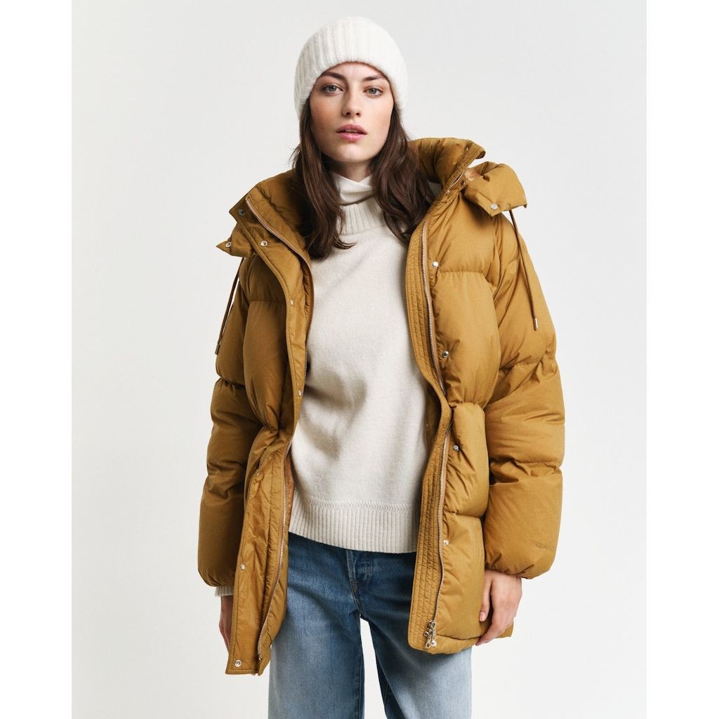 GANT Striukė moterims, Ruda, Mid length down jacket 4