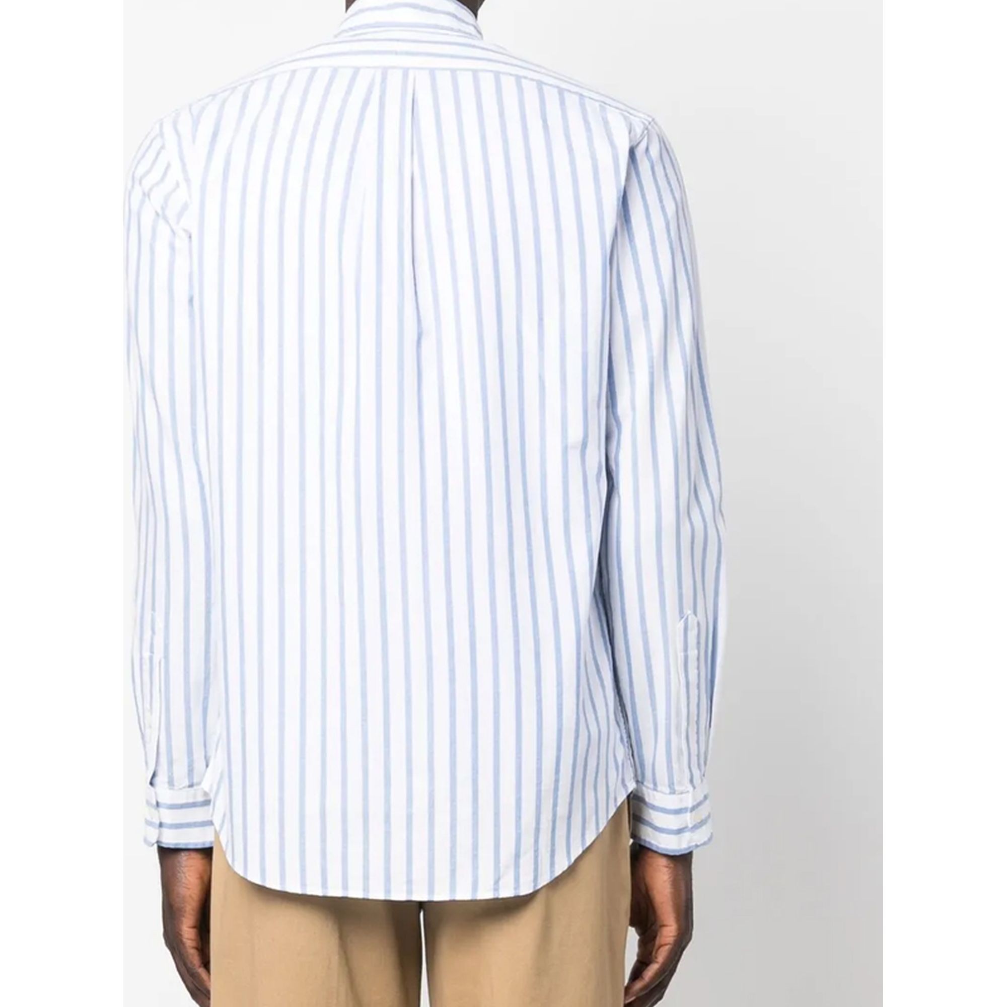 POLO RALPH LAUREN Marškiniai ilgomis rankovėmis vyrams, Mėlyna, Long sleeve-sport shirt 3