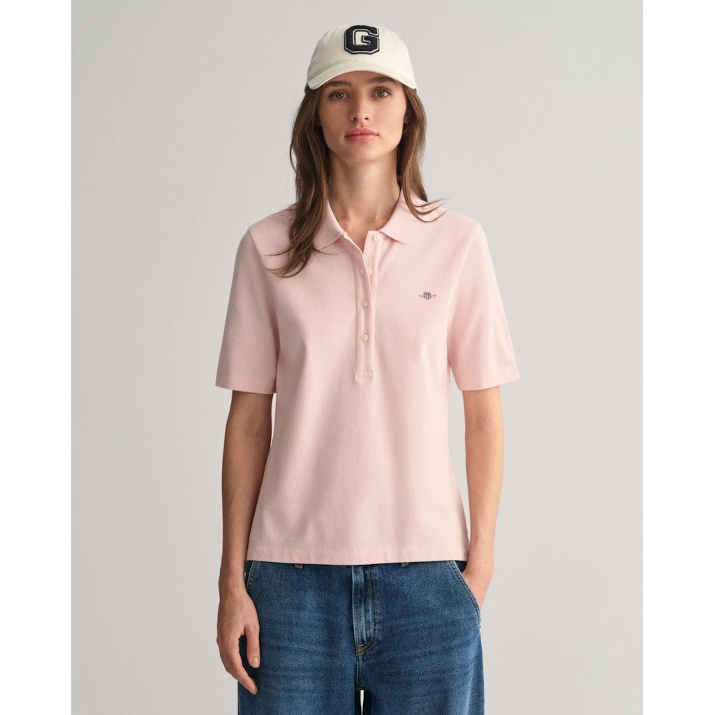 GANT Polo marškiniai trumpos rank. moterims, Rožinė 3