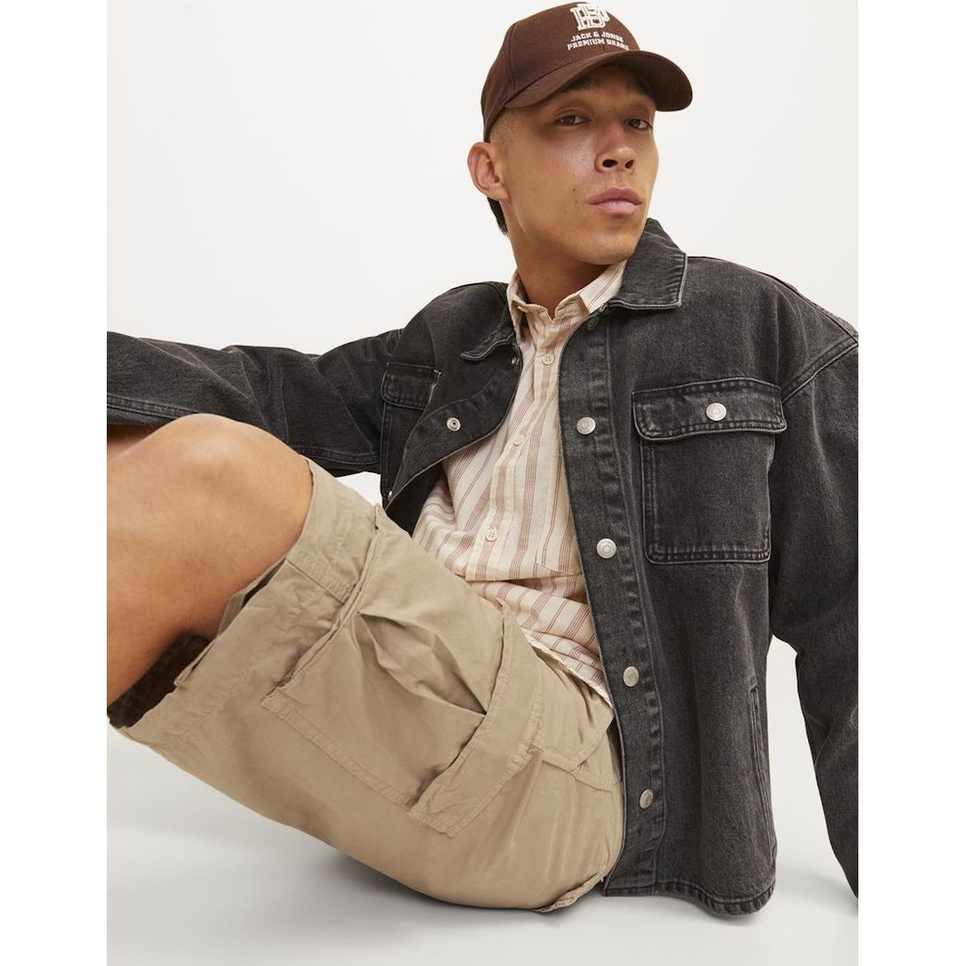 JACK & JONES Šortai vyrams, Smėlio, Jpstcole shorts 8