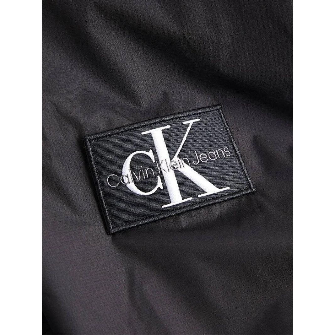 CALVIN KLEIN JEANS Lengva striukė vyrams, Juoda, Unpadded harrington jacket 3