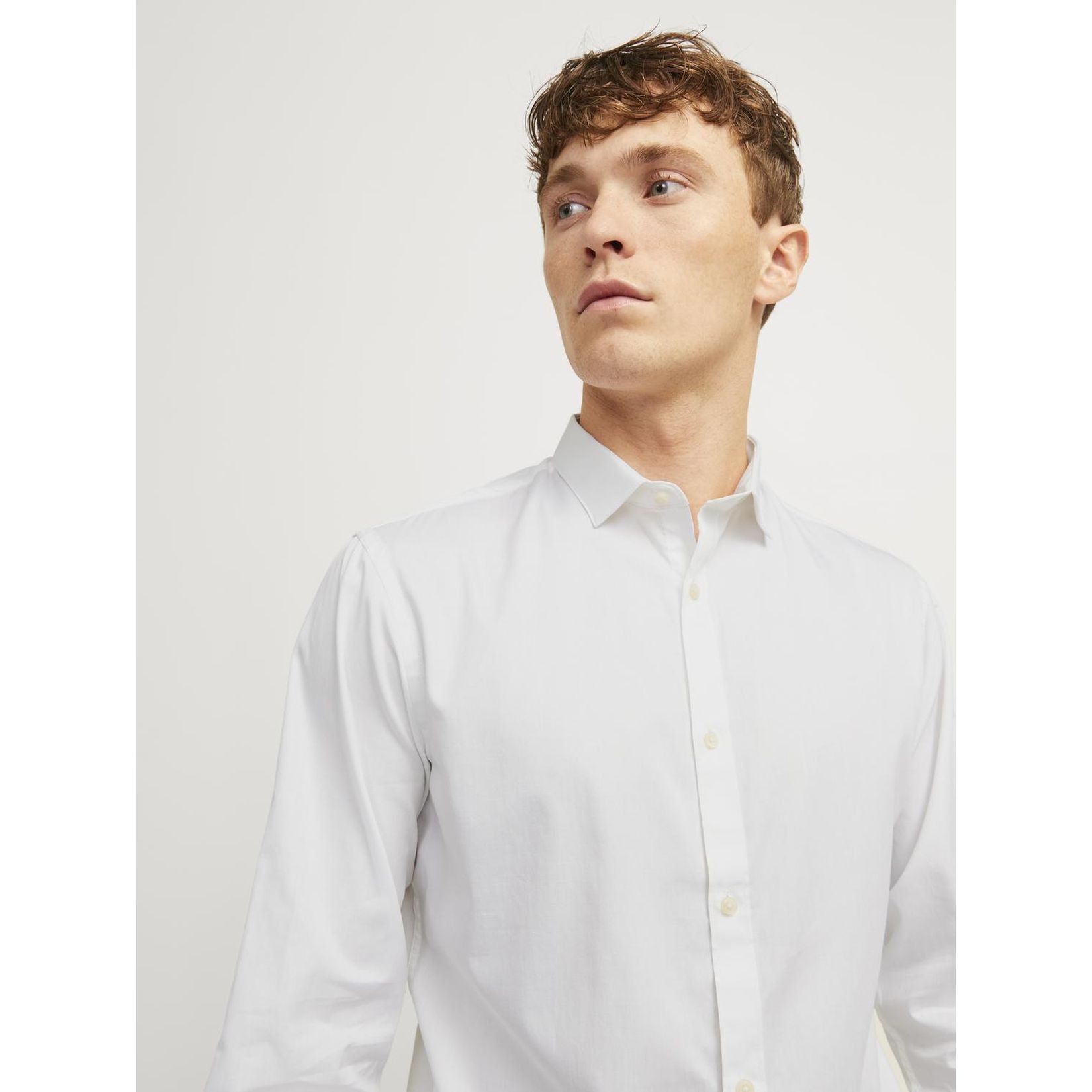 JACK & JONES Marškiniai vyrams, Balta, JPRBLACARDIFF SHIRT L/ 5