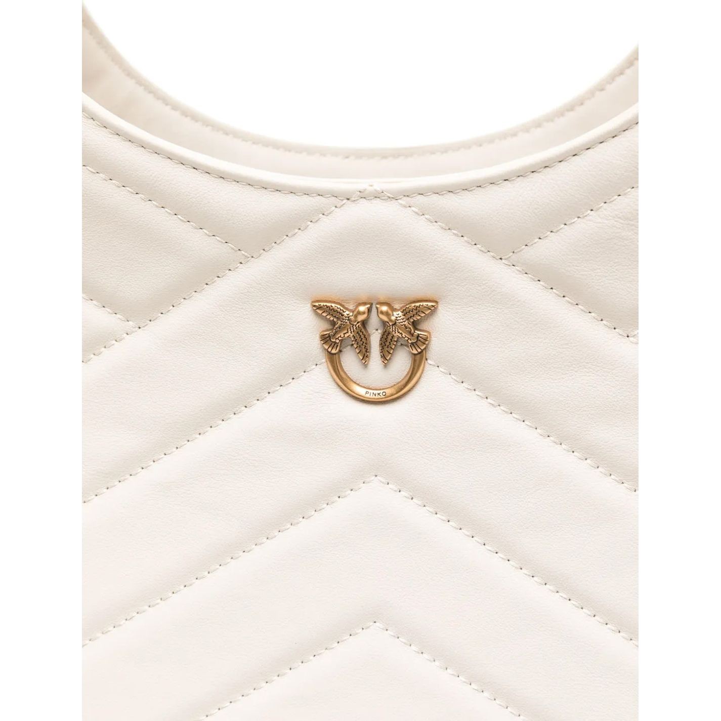PINKO Pirkinių krepšys moterims, Balta, Tote bag 3