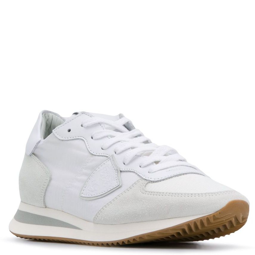 PHILIPPE MODEL Sportiniai bateliai moterims, Balta, Trpx low woman sneaker 2