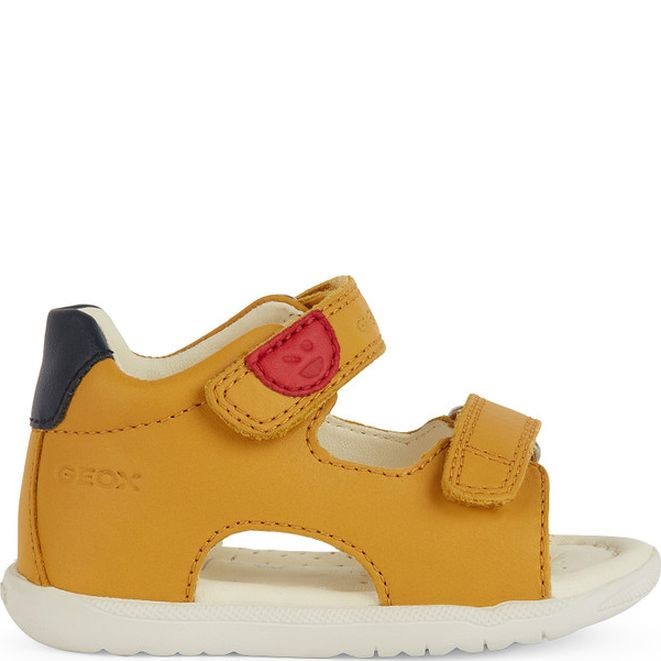 GEOX Basutės berniukams, Geltona, Sandal macchia 1