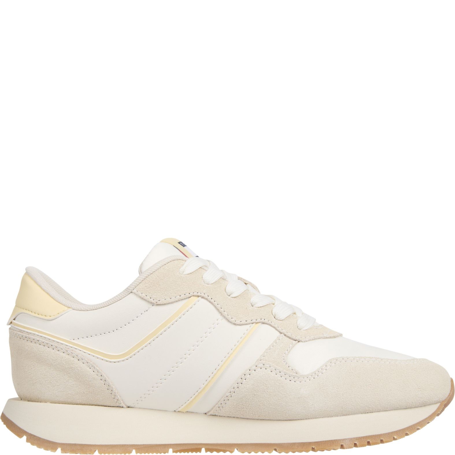 TOMMY JEANS Laisvalaikio bateliai moterims, Smėlio, Eva runner light sneaker 2