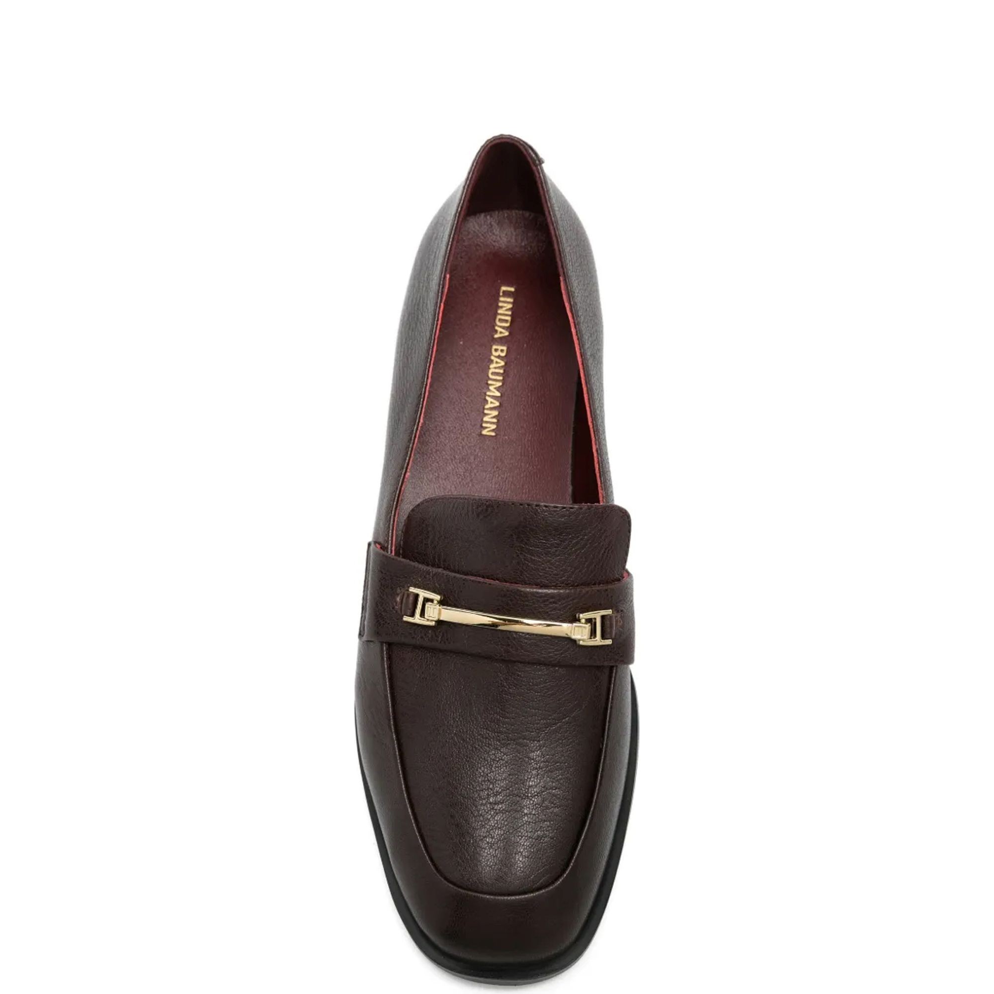 LINDA BAUMANN Loaferiai moterims, Ruda, Loafers 4