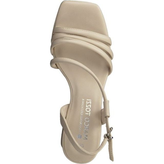 MARCO TOZZI Basutės moterims, Smėlio, SANDALS 4