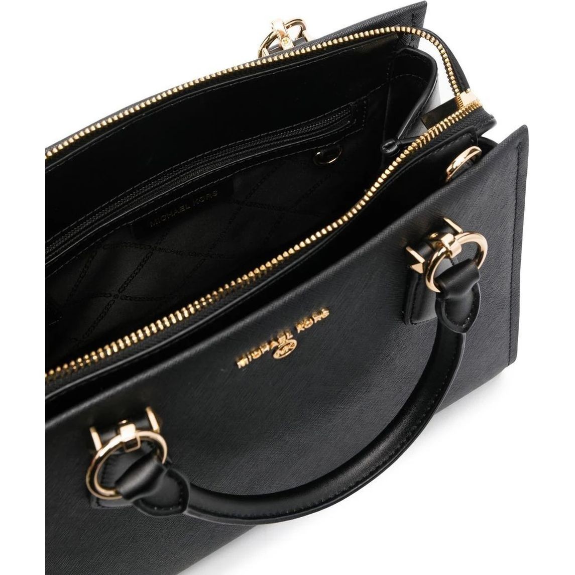 MICHAEL KORS Rankinė - moterims, Juoda, Marilyn satchel 4