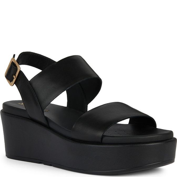 GEOX Basutės moterims, Juoda, Xand 2.2s sandals 2