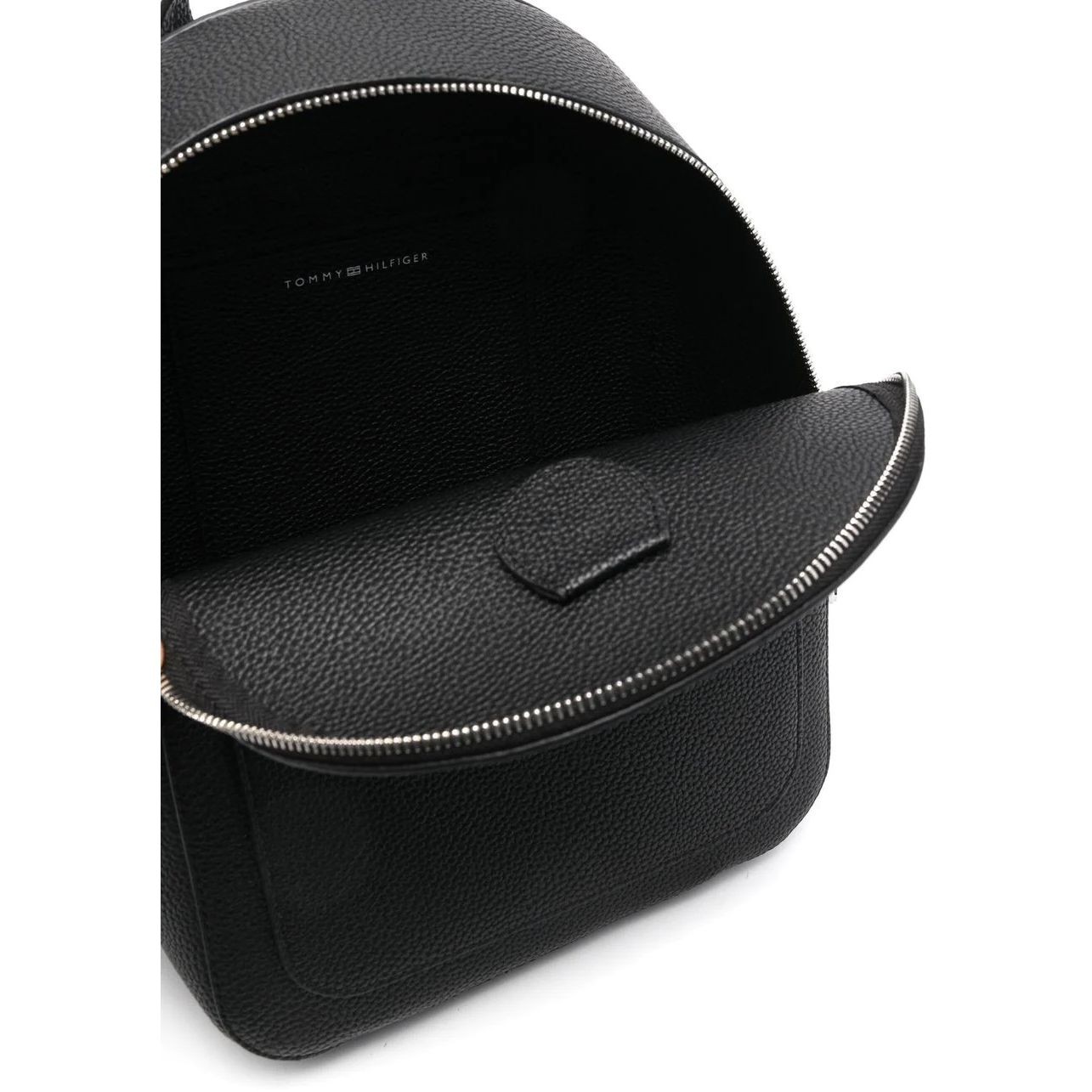 TOMMY HILFIGER Kuprinė moterims, Juoda, EMBLEM BACKPACK 4