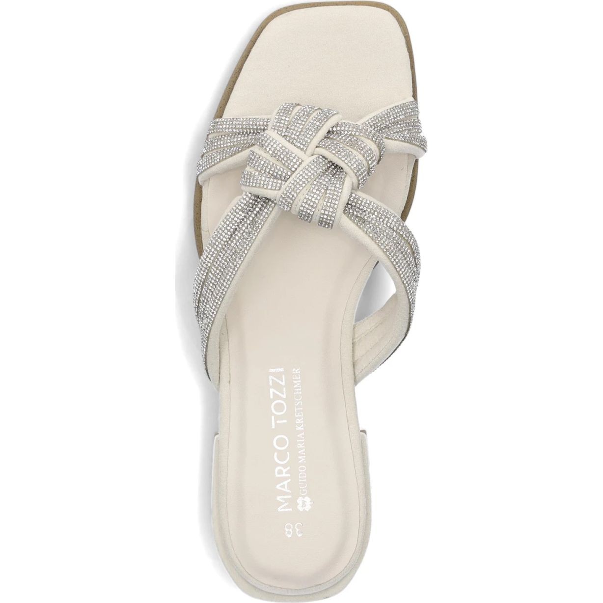 MARCO TOZZI Šlepetės moterims, Smėlio, SLIPPERS 4