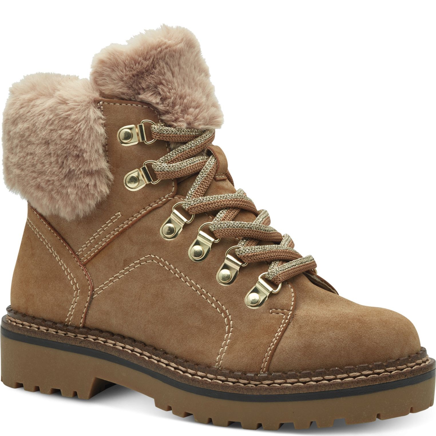 TAMARIS Aulinukai moterims, Ruda, Wl lace boot 1