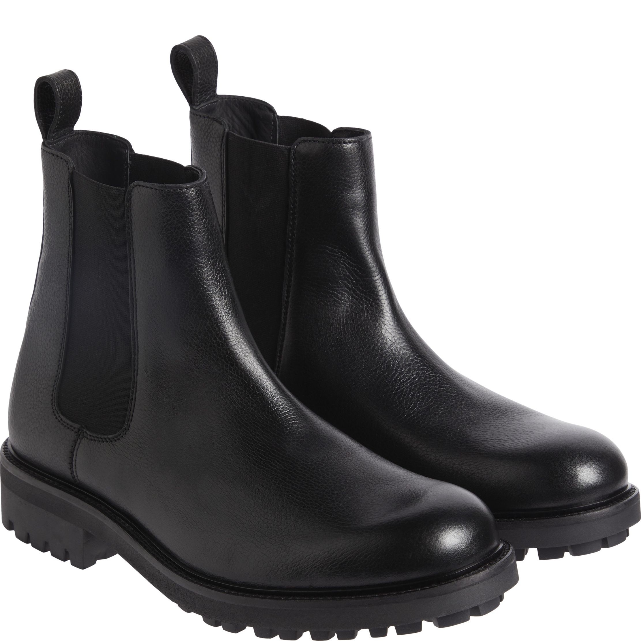 CALVIN KLEIN Aulinukai vyrams, Juoda, Chelsea boot 1