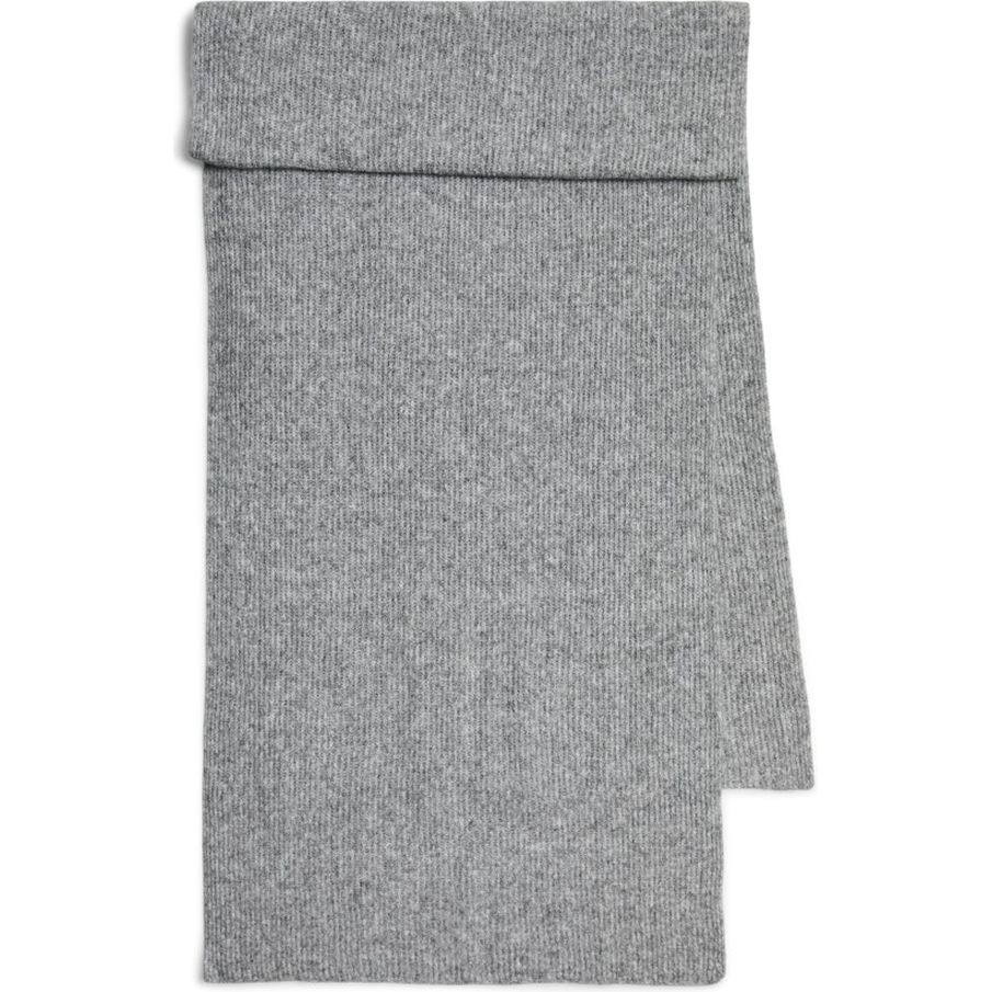 PIECES Šalikas moterims, Pilka, Moella scarf 3