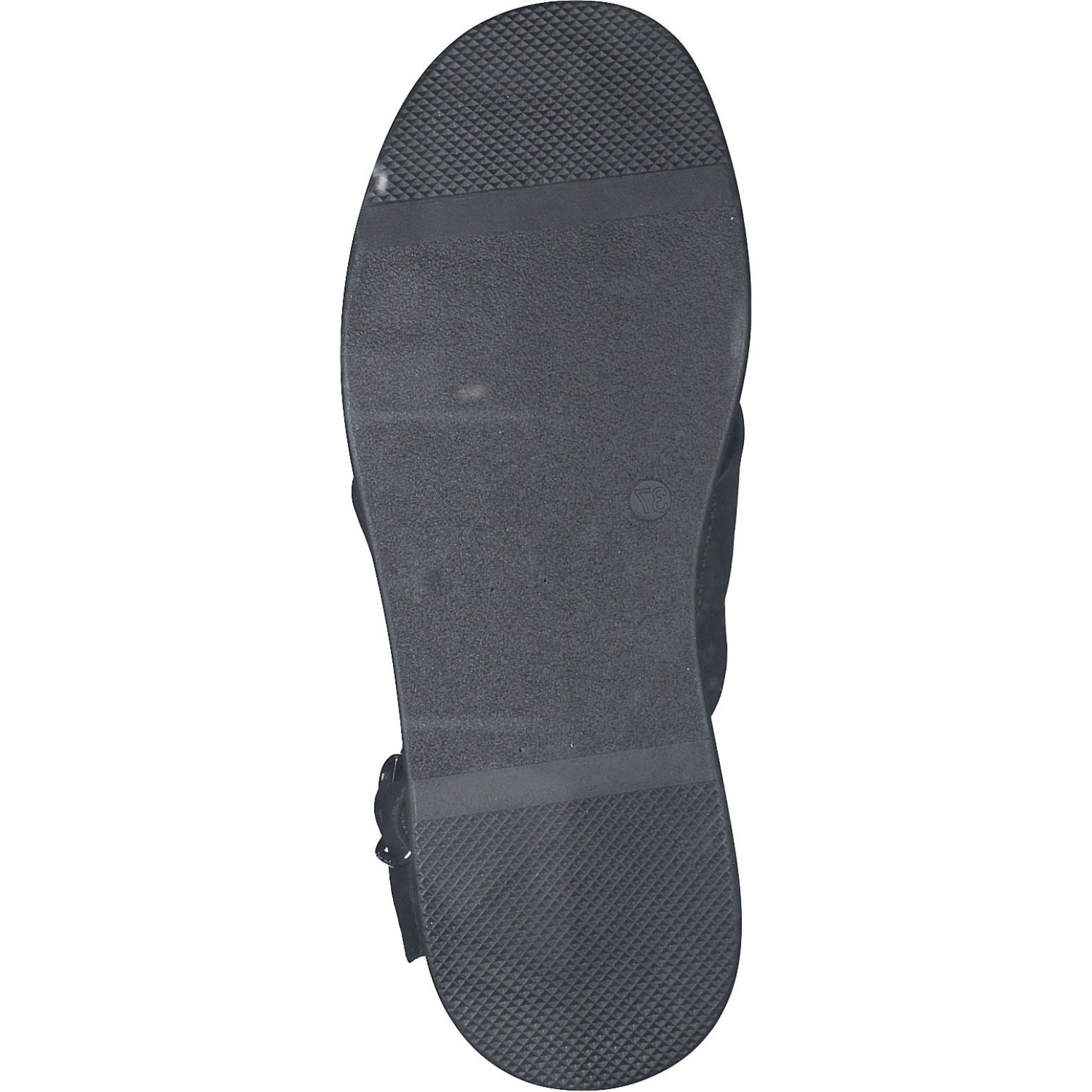 TAMARIS Basutės moterims, Juoda, SANDALS 4