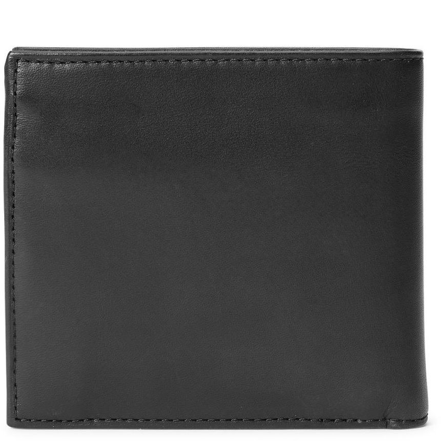 POLO RALPH LAUREN Piniginė vyrams, Juoda, Smooth leather wallet 2
