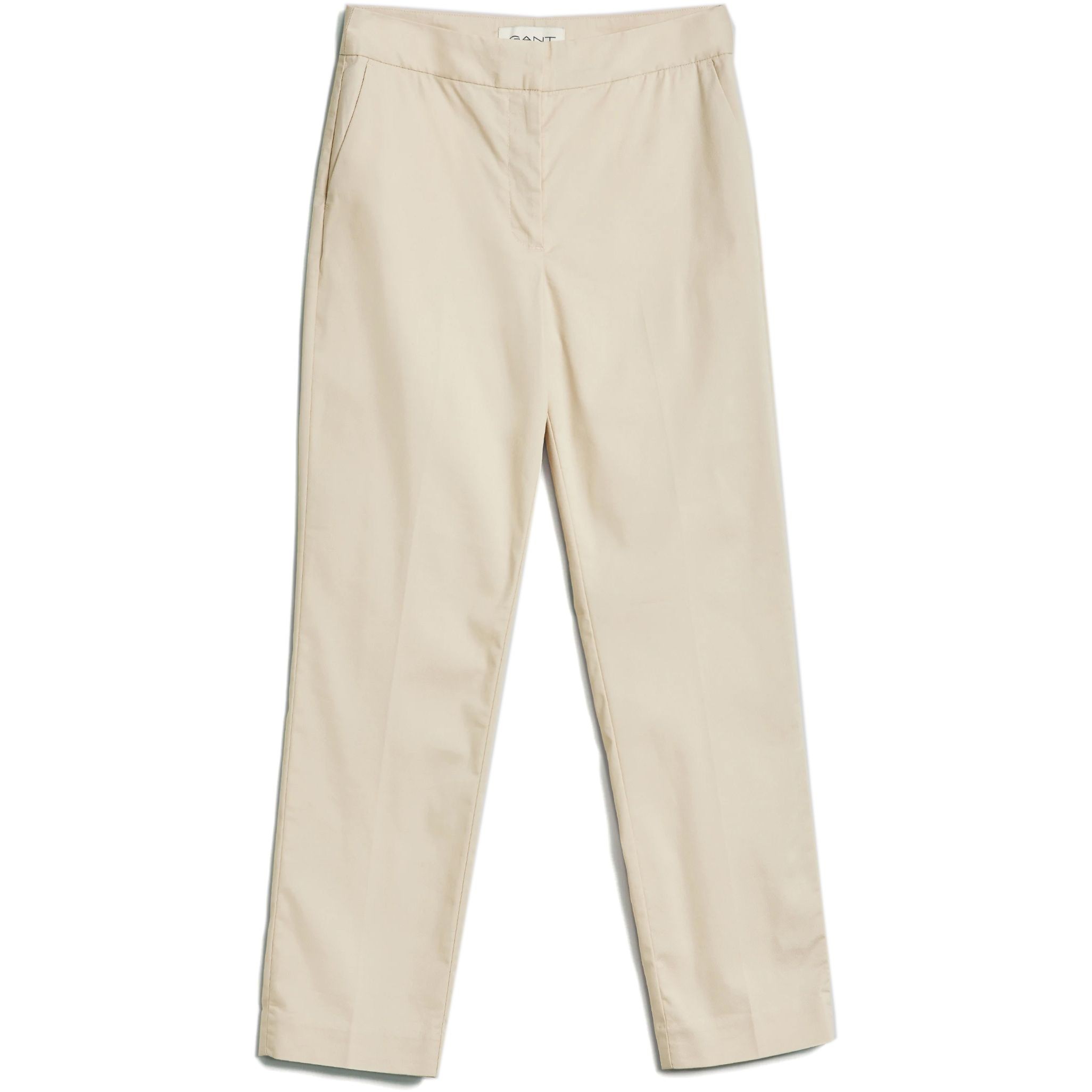 GANT Kelnės moterims, Smėlio, SLIM SLACK 1